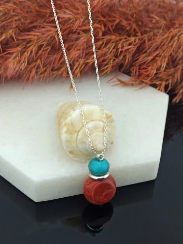 925 Ayar Özel Tasarım Gümüş Kolye