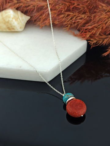 925 Ayar Özel Tasarım Gümüş Kolye