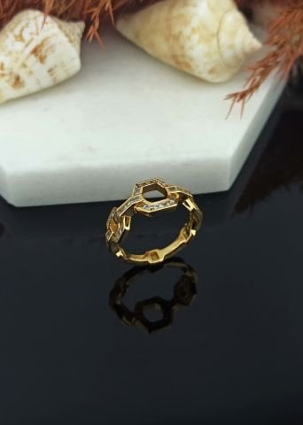 925 Ayar Zirkon Taşlı Gümüş Yüzük