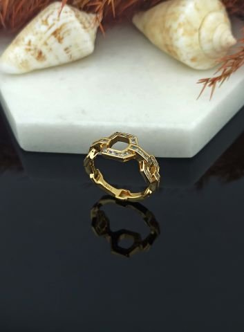 925 Ayar Zirkon Taşlı Gümüş Yüzük