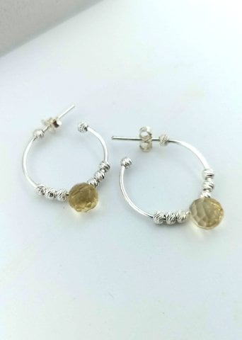 925 Ayar Özel Tasarım Halka Küpe