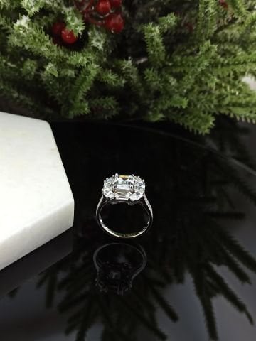 925 Ayar Zirkon Taşlı Gümüş Yüzük