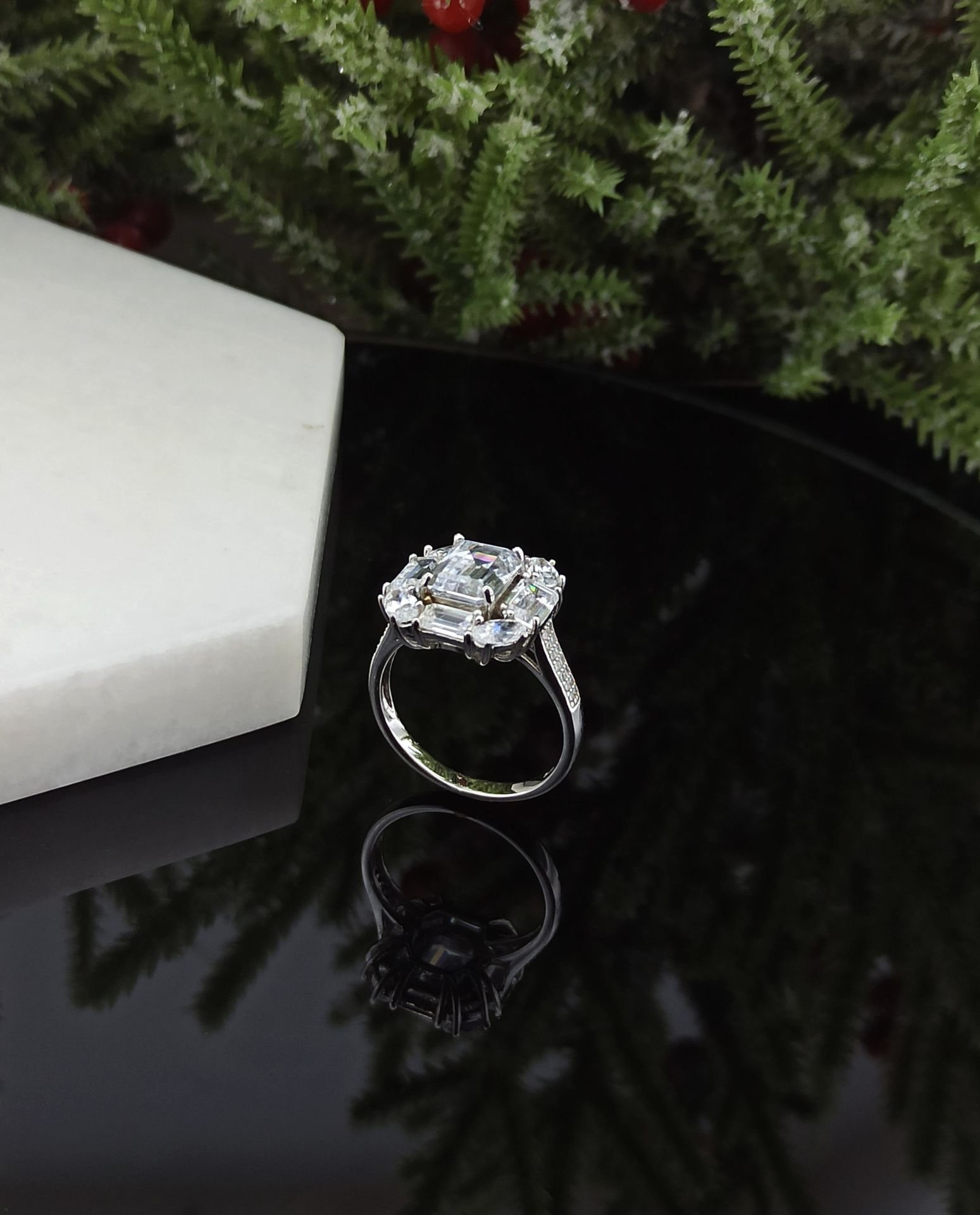 925 Ayar Zirkon Taşlı Gümüş Yüzük