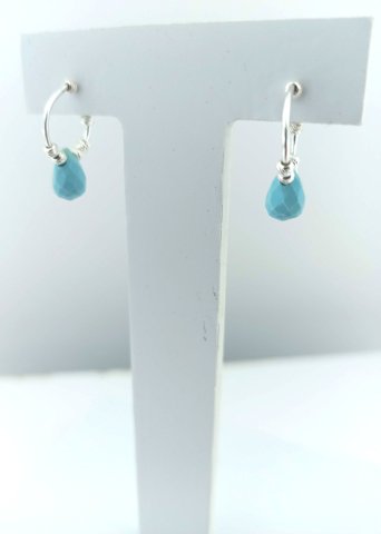 925 Ayar Özel Tasarım Halka Küpe