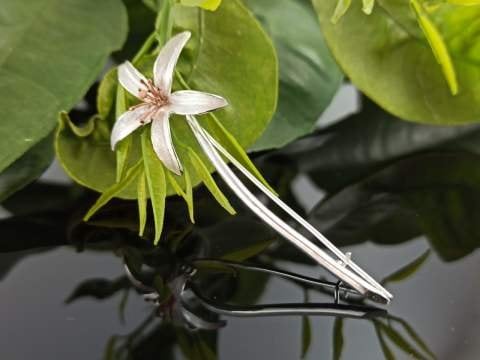 925 Ayar Gümüş Broş