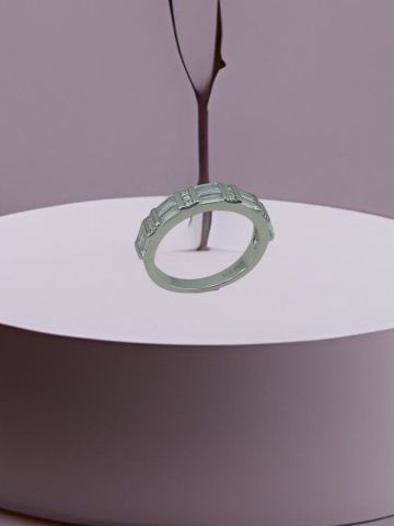 925 Ayar Zirkon Taşlı Gümüş Yüzük