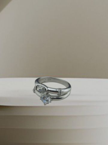 925 Ayar Zirkon Taşlı Gümüş Yüzük