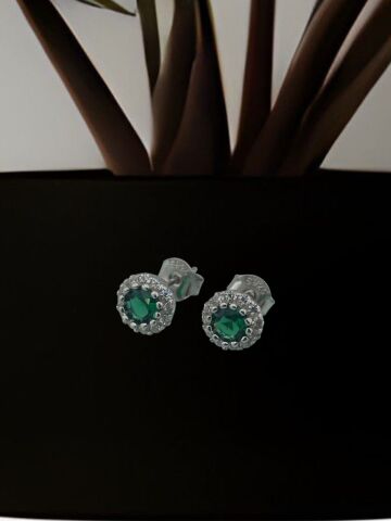 925 Ayar Zirkon Taşlı Gümüş Set