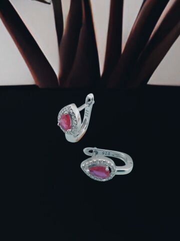 925 Ayar Zirkon Taşlı Gümüş Set