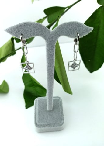 925 Ayar Sedefli Zirkon Taşlı Gümüş