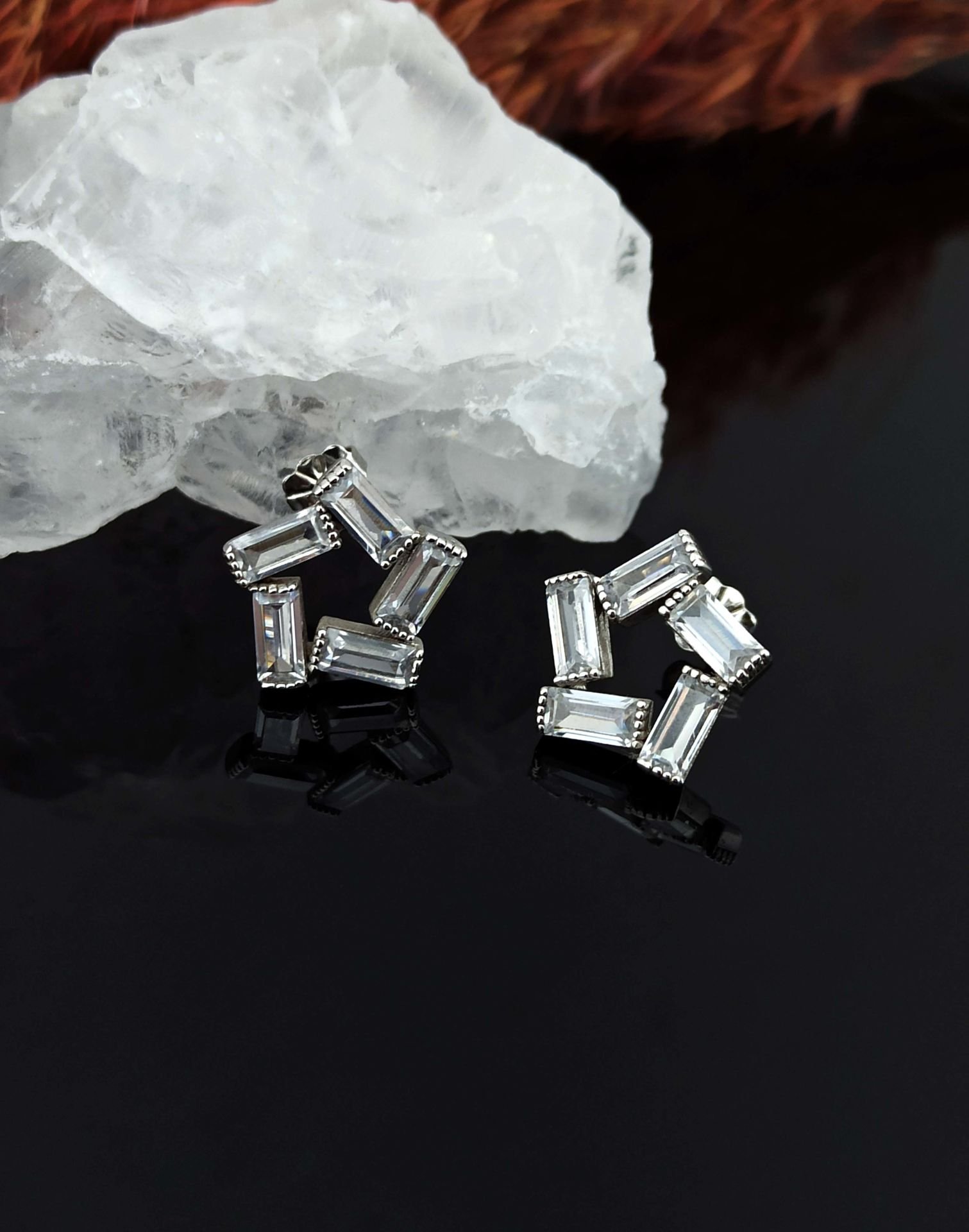 925 Ayar Gümüş Küpe