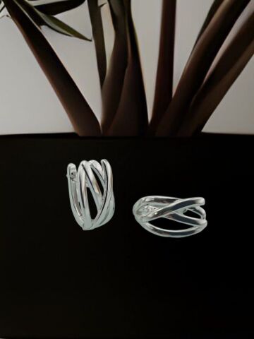 925 Ayar Gümüş Küpe