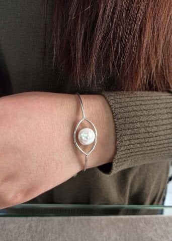 925 Ayar Özel Tasarım Gümüş Bilezik