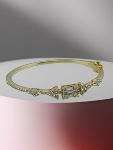 925 Ayar Zirkon Taşlı Gümüş Bilezik