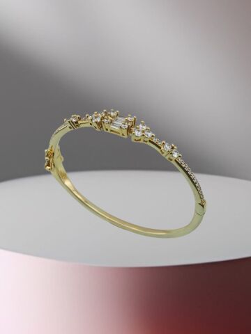 925 Ayar Zirkon Taşlı Gümüş Bilezik