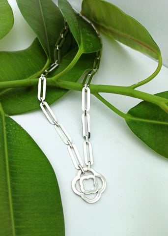 925 Ayar Özel Tasarım Gümüş Kolye