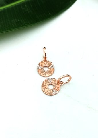 925 Ayar Zirkon Taşlı Gümüş Küpe