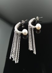 925 Ayar Gümüş Küpe