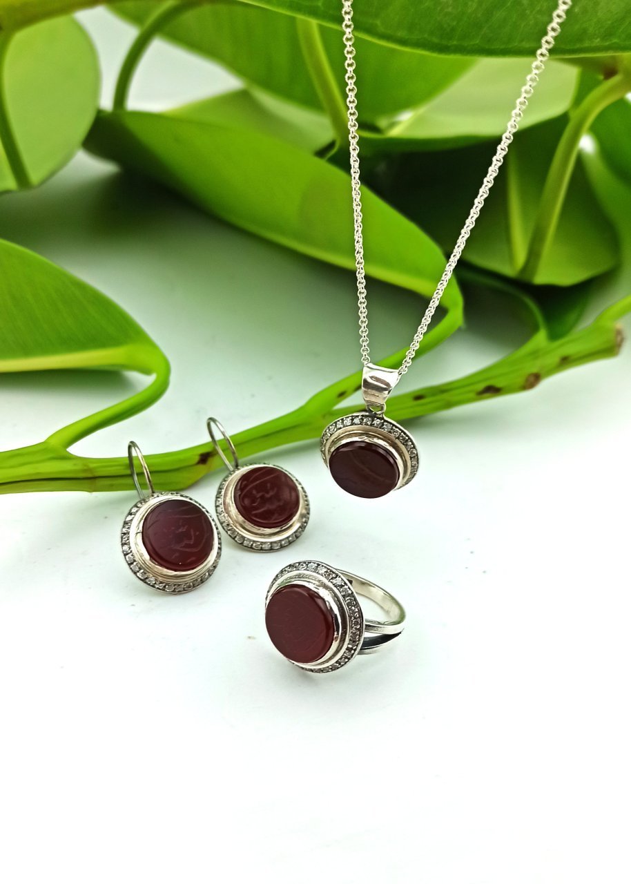 925 Ayar Üçlü Gümüş Set