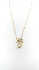 925 Ayar Zirkon Taşlı Gümüş Kolye