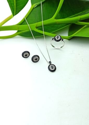 925 Ayar Üçlü Gümüş Set