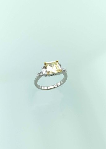 925 Ayar Zirkon Taşlı Gümüş Yüzük