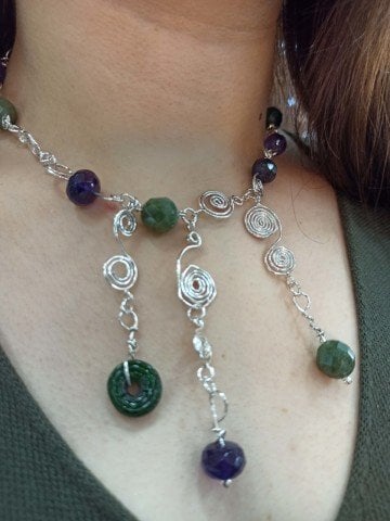 925 Ayar Özel Tasarım Gümüş Kolye