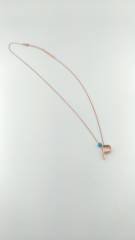 925 Ayar P Harfi Gümüş Kolye