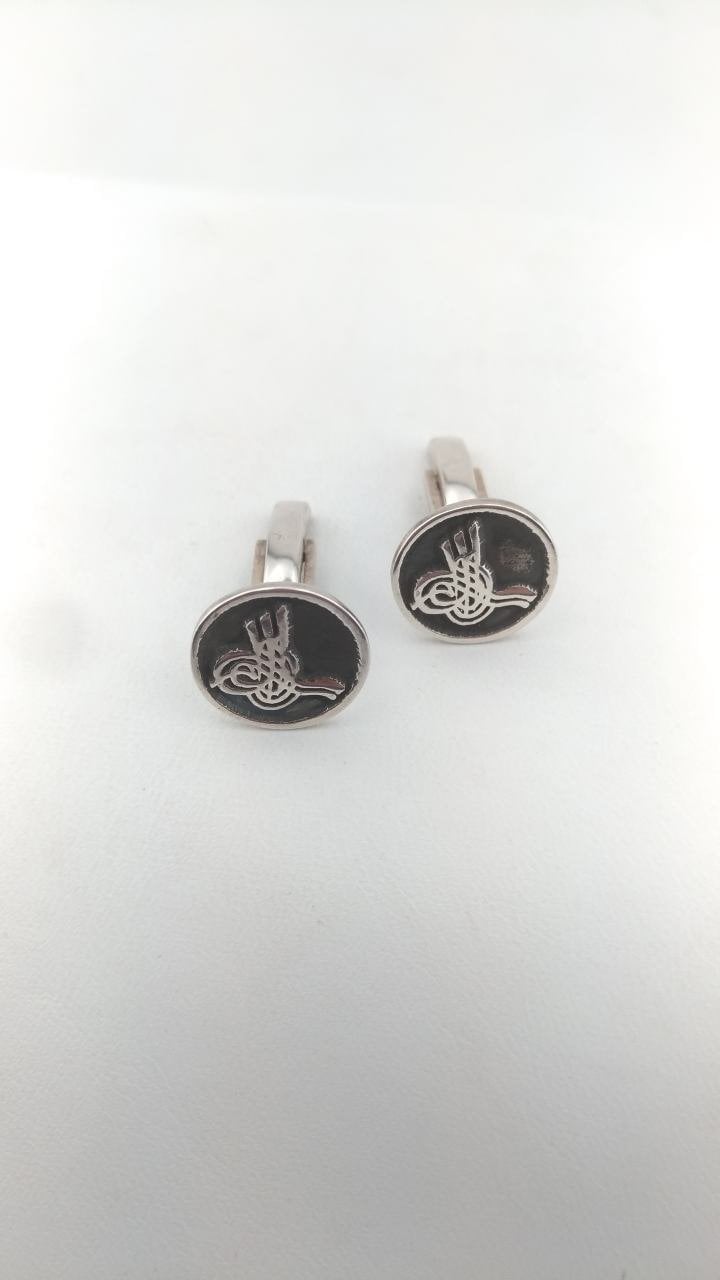 925 Ayar Gümüş Kol Düğmesi