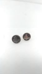 925 Ayar Gümüş Kol Düğmesi