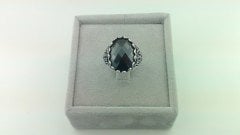 Oniks Taşlı Gümüş Erkek Yüzük