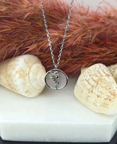 925 Ayar Zirkon Taşlı Gümüş Kolye