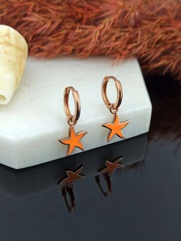 925 Ayar Mineli Gümüş Küpe