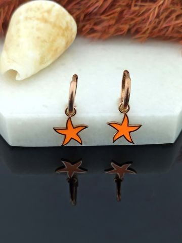 925 Ayar Mineli Gümüş Küpe