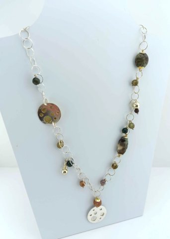 925 Ayar Özel Tasarım Gümüş Kolye